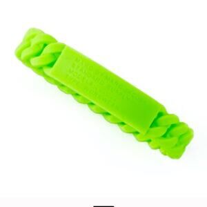 NWT Marc Jacob’s green silicone chain bracelet